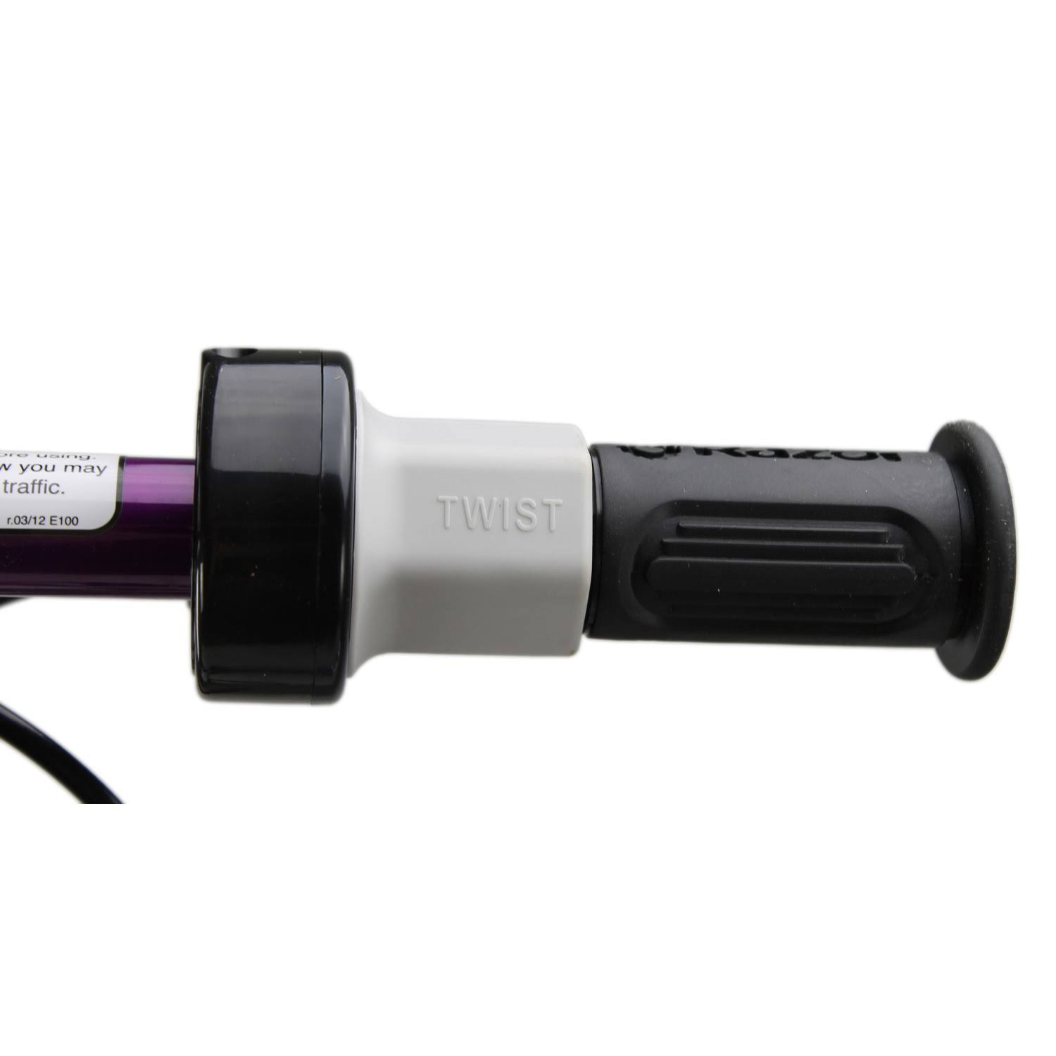 Razor E100 Motorized Rechargeable Electric Powered Kids Scooter, Purple (2 Pack)