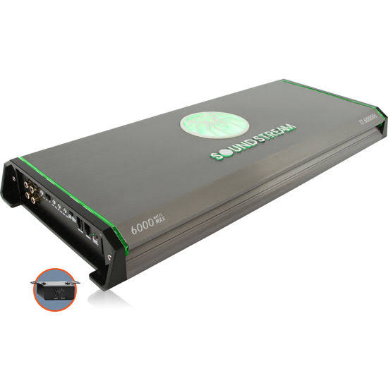 Soundstream T1.6000DL 6000W Tarantula Series Mono Block Class D Car Amplifier