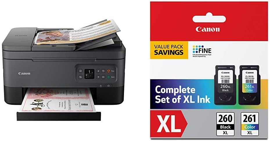 PIXMA TR7020a Black Wireless Inkjet All-in-One Printer