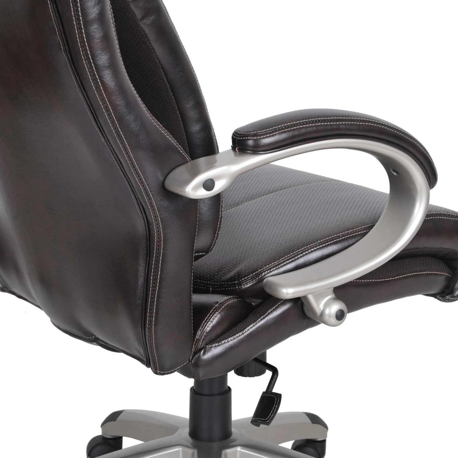 Serta Dayton Big and Tall Executive Office Chair with AIR Technology Brown