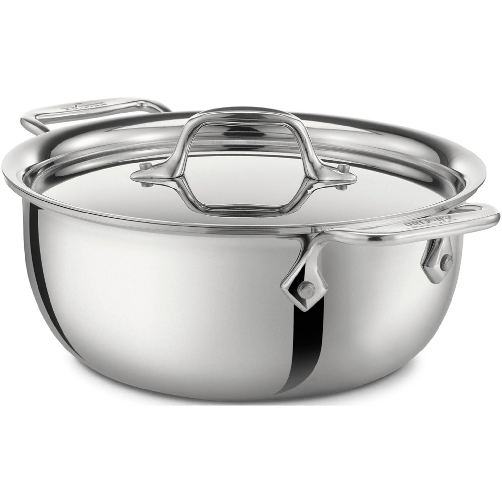 All-Clad 3 Qt. Stainless Steel Cassoulet
