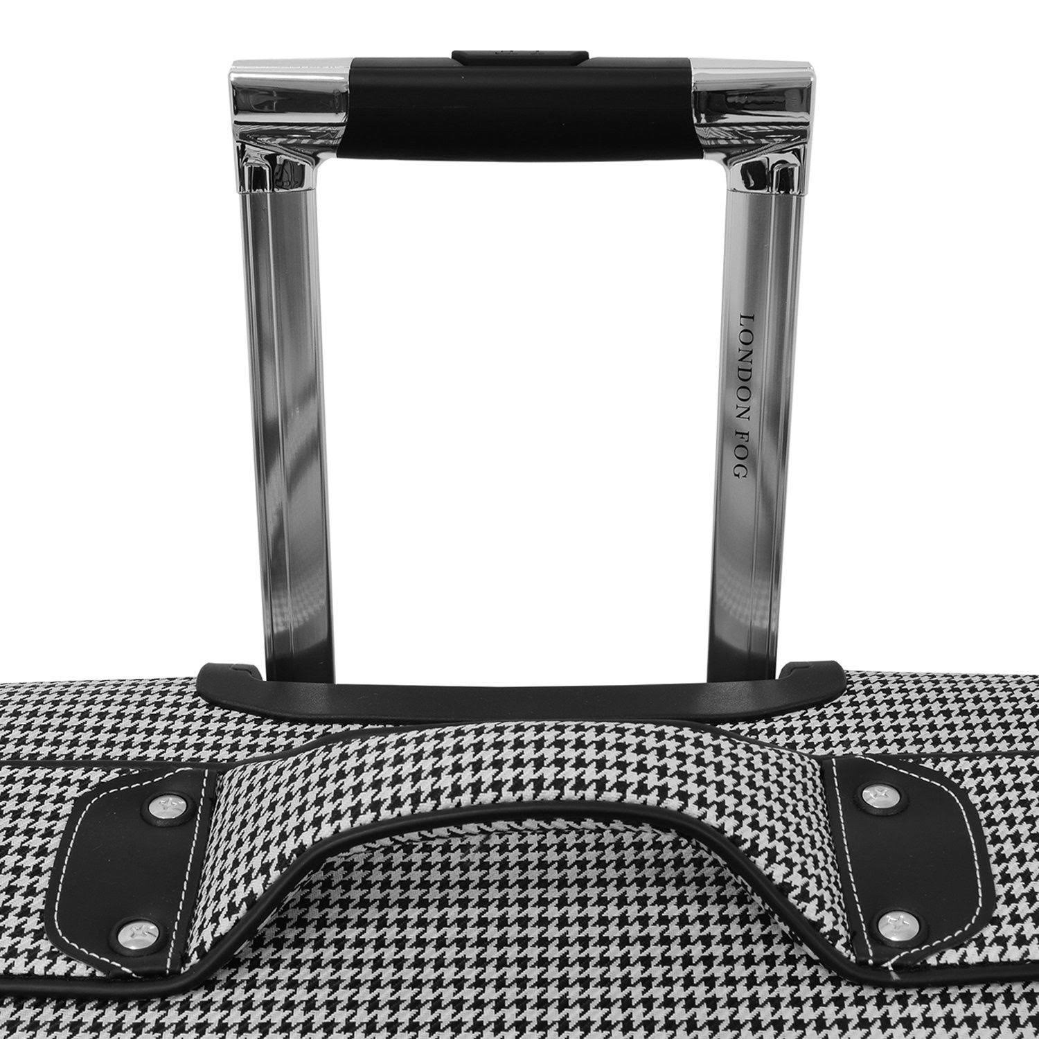 London Fog Cambridge II Carry On Spinner - 20x22 - Black/White