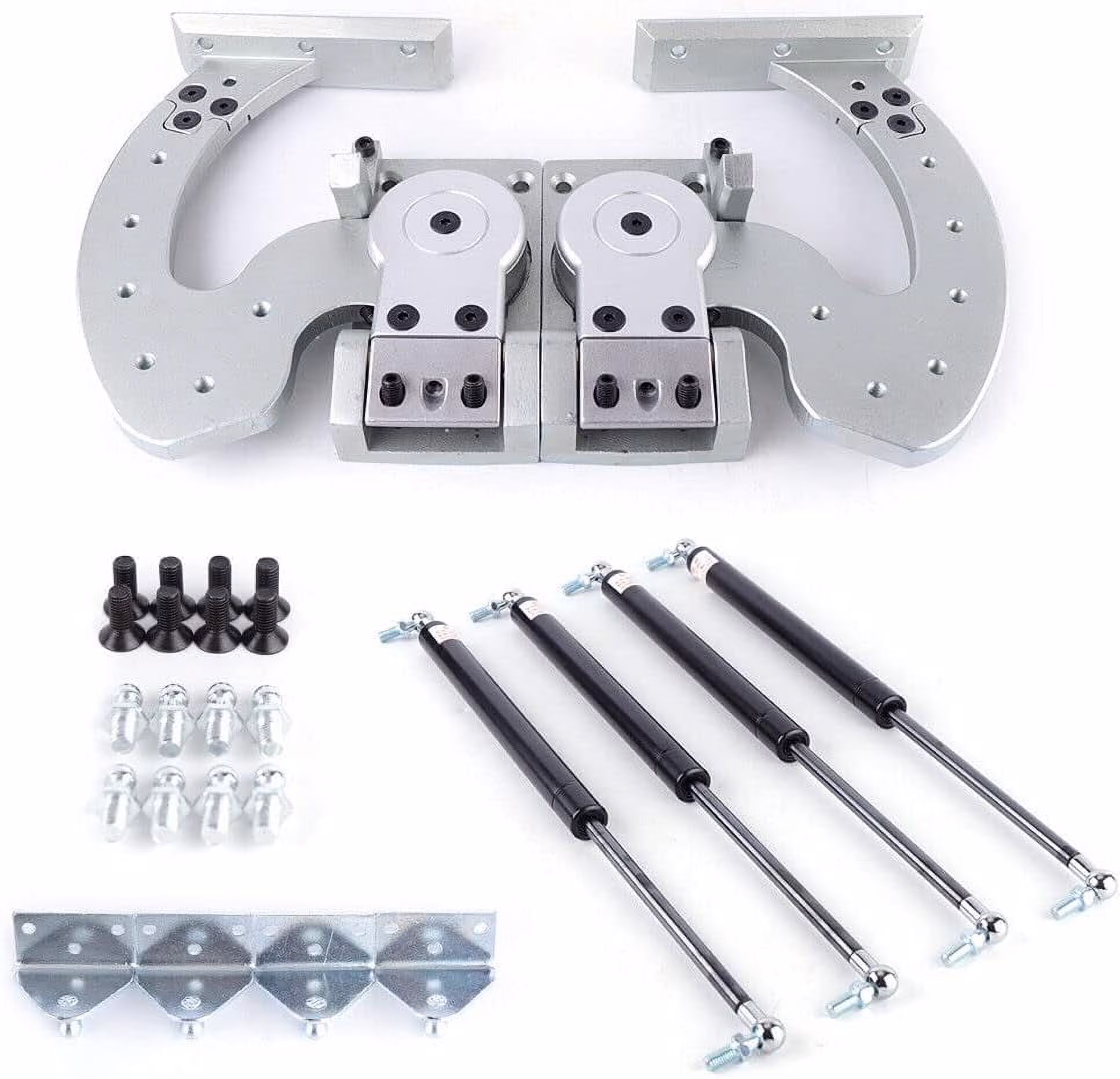 Miumaeov Lambo Doors Kit Universal Bolt on Vertical Door Hinge Kit Fit for Chevrolet Nissan Mazda Ford Subaru Toyota Adjustable 90 Degree Most Car Vertical Doors