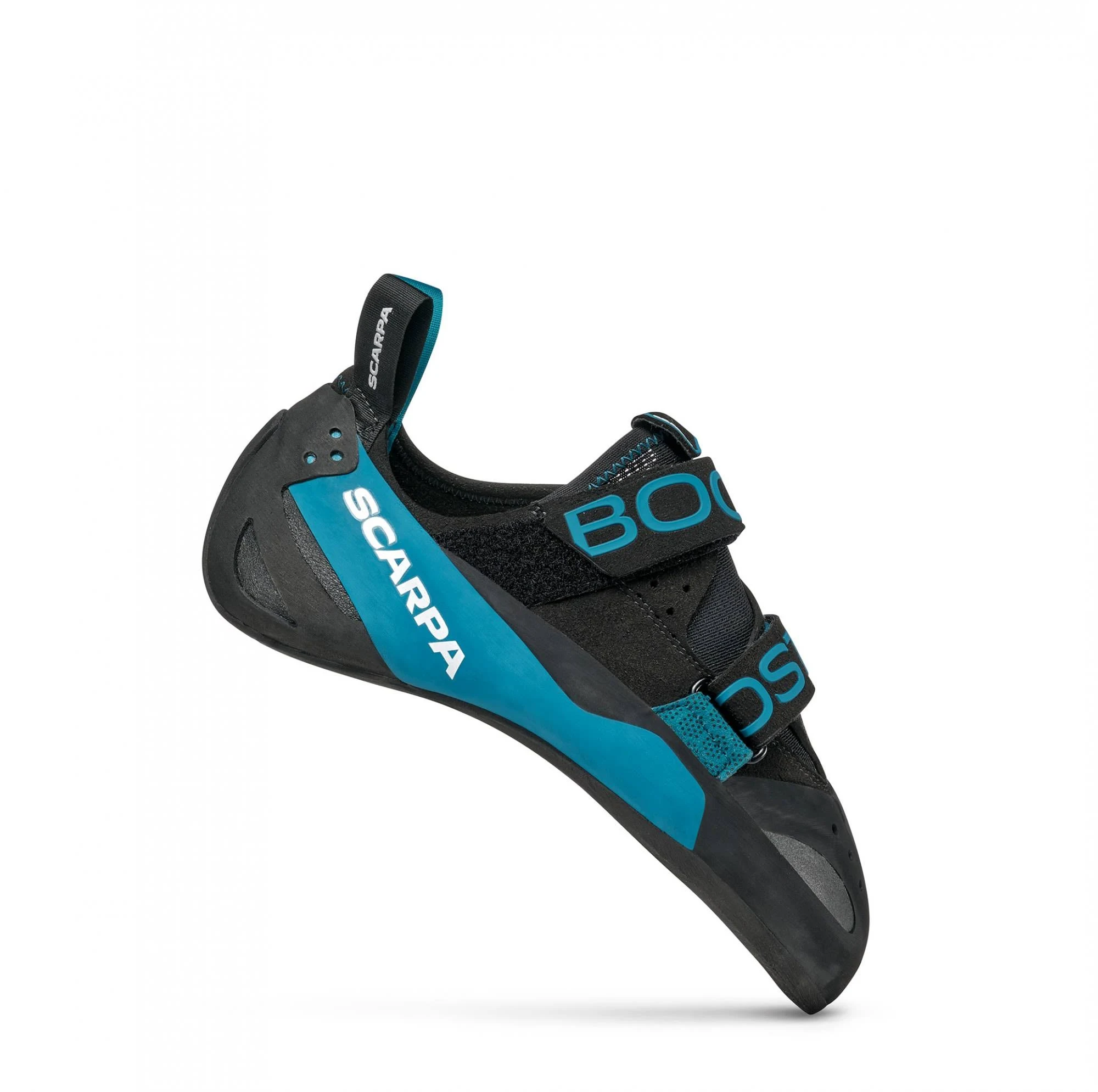 Scarpa Male Boostic Climbing Shoe Vibram Xs Edge Blue