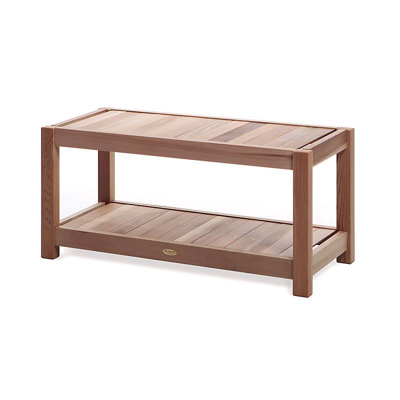 All Things Cedar Wood Sauna Bench