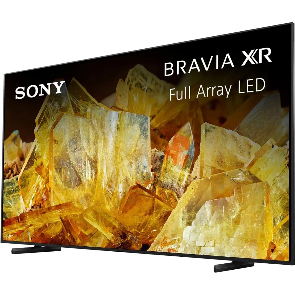 Sony XR85X90L Bravia XR 85" X90L 4K HDR Full Array LED Smart TV (2023 Model) Bundle with Premiere Movies Streaming + 37-100 Inch TV Wall Mount + 6-Outlet Surge Adapter + 2X 6FT 4K HDMI 2.0 Cable