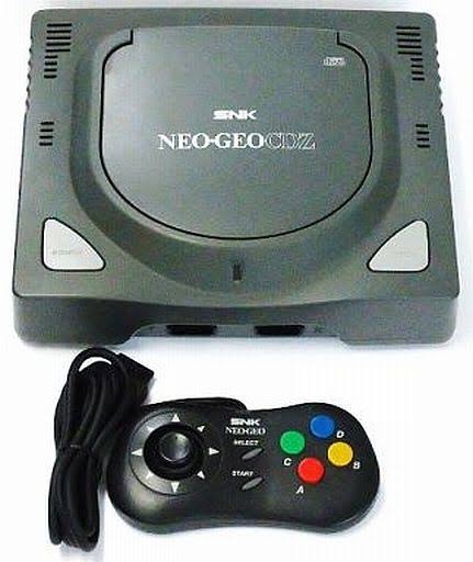 SNK NEOGEO CDZ Console System CD-T02 Retro Video Game 1995 Black - Avayadevconnect