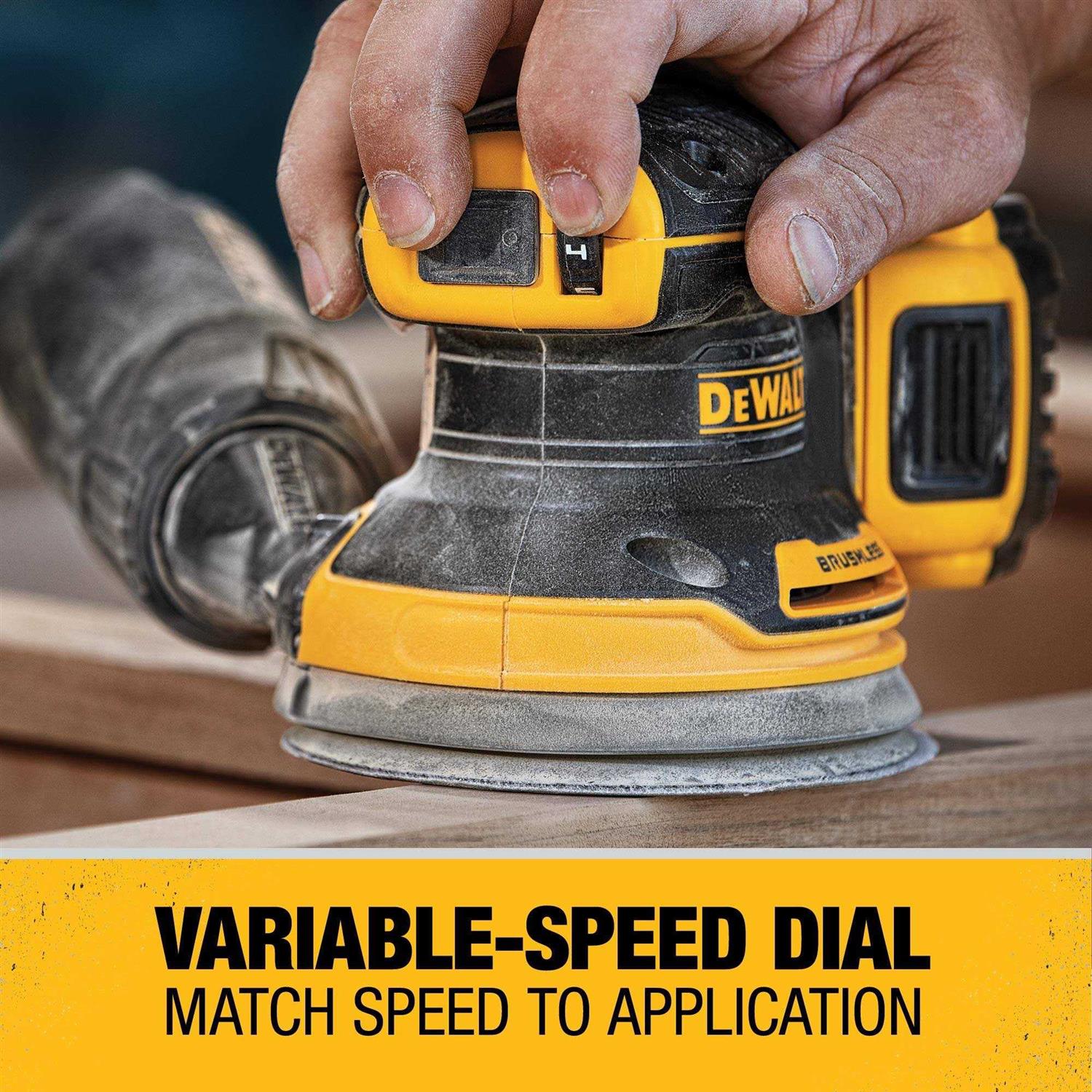 Dewalt DCW210D1 20V MAX XR 5 Cordless Random Orbital Sander Kit - Shop Hardware Tools Online Store