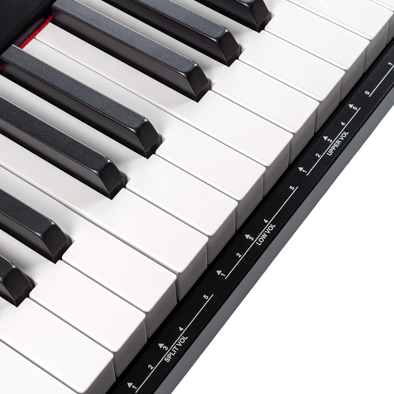 RockJam 88-Key Beginner Digital Piano with Full-Size Semi-Weighted Keys, Power Supply, Simply Piano App Content & Key Note Stickers, Black