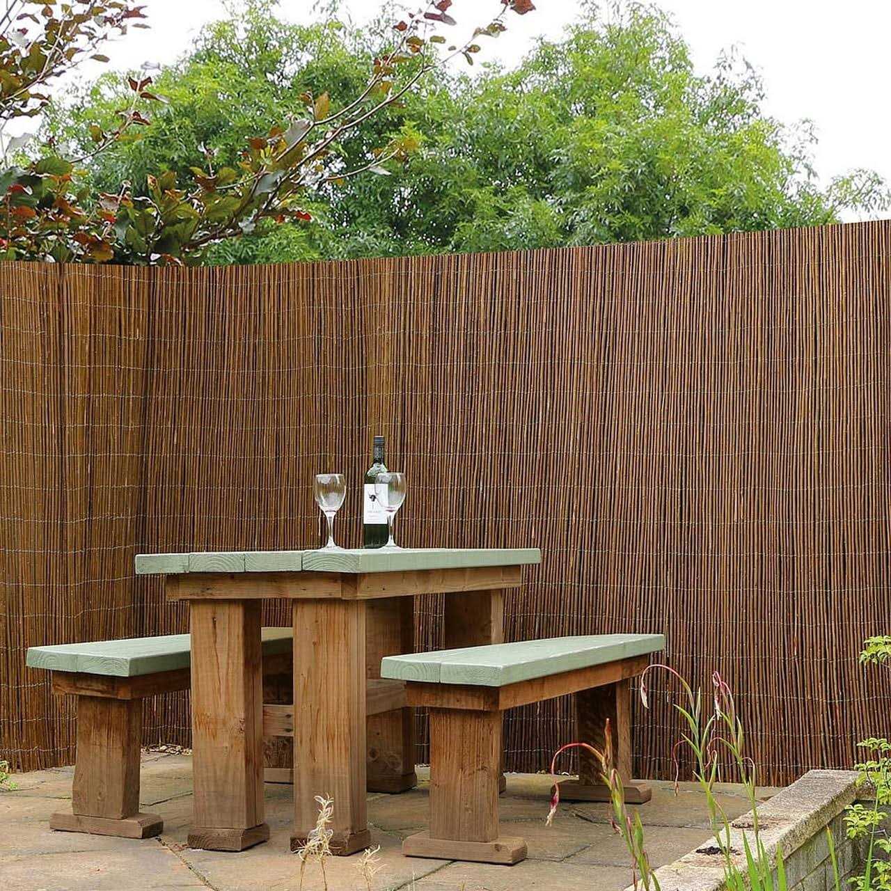Backyard X-Scapes 6 ft. H X 8 ft. L Willow Wood Fencing - Shop Hardware Tools Online Store
