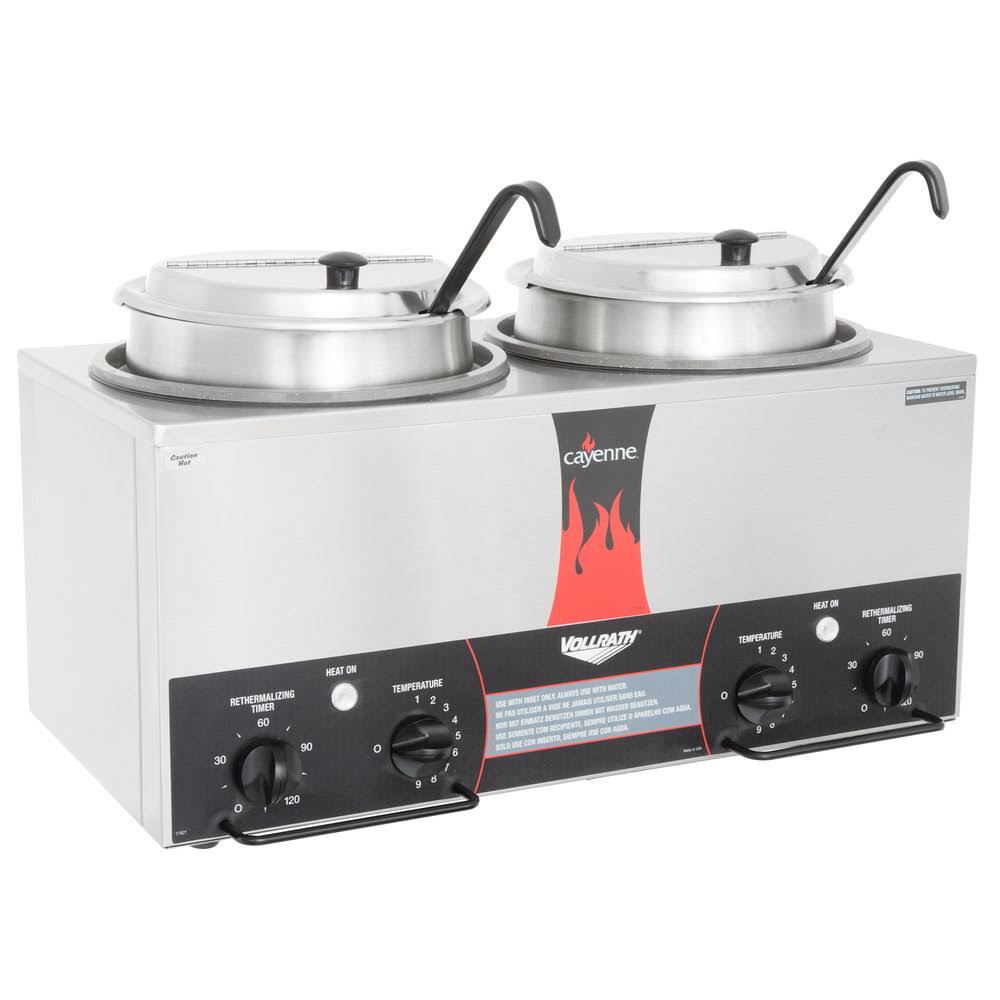 Vollrath - 72029 - Cayenne 7 qt Twin Well Rethermalizer Kit