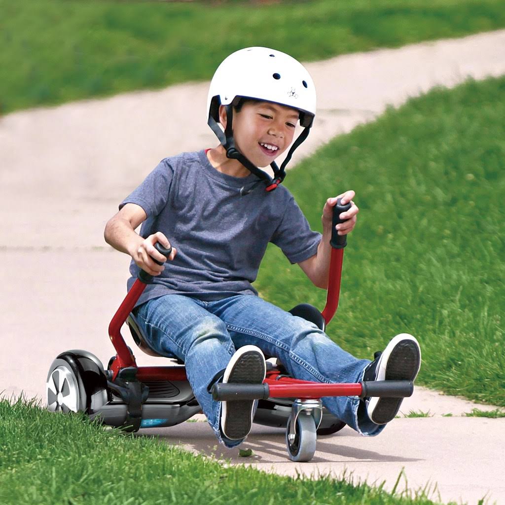 Blue Chrome Hoverboard u0026 Wireless Speaker and Blue Hovercart - UL 2272