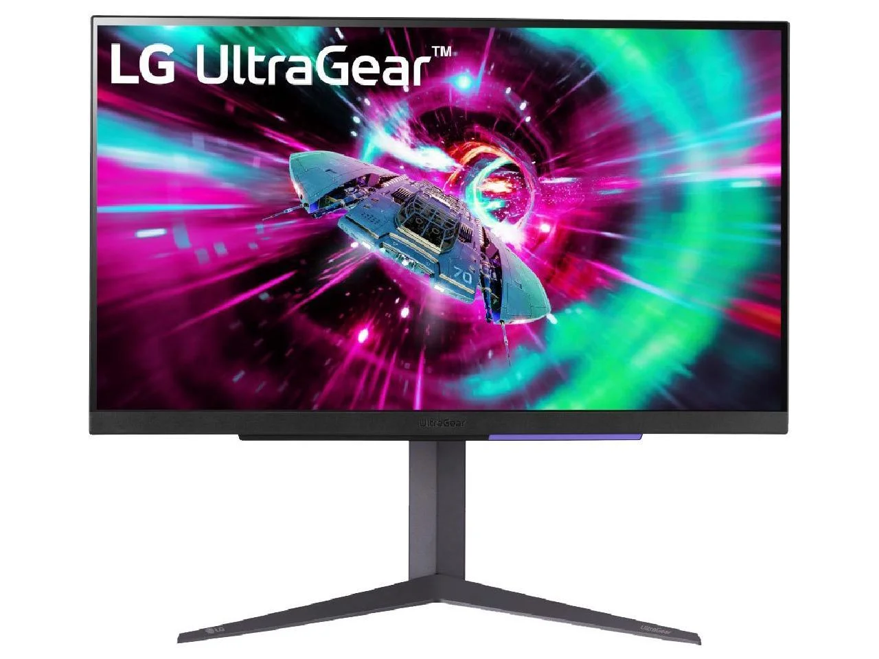 LG 27" 144 Hz IPS UHD Gaming Monitor FreeSync Premium & G-Sync Compatible 3840 x 2160 (4K) DCI-P3 95% (CIE1976) UltraGear 27GR93U-B
