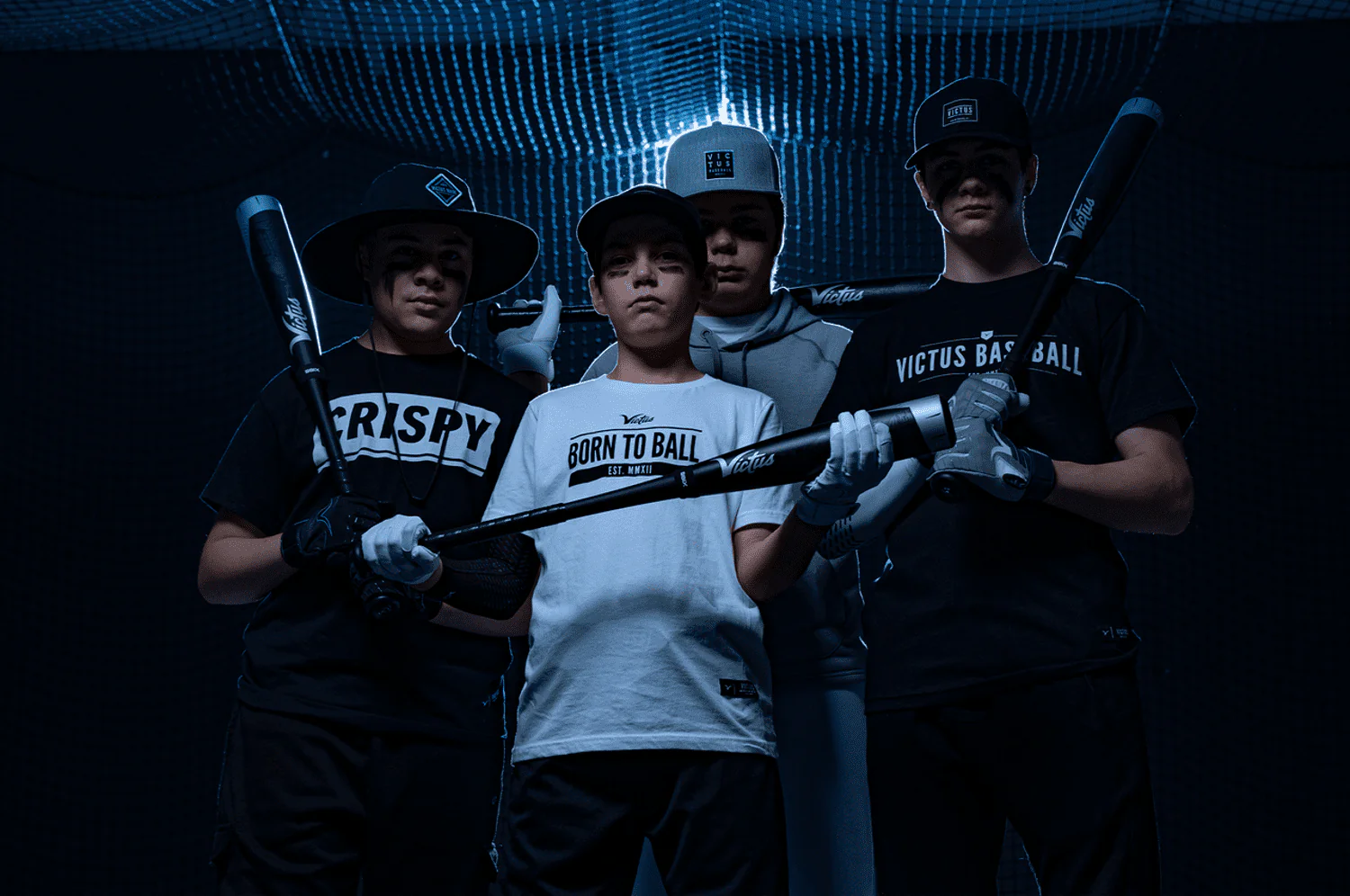 Victus Nox Two Piece Hybrid USSSA 2 3/4 Baseball Bat -8, 28/20oz (Black/Silver)