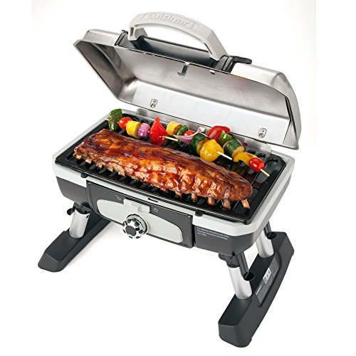 Cuisinart Cgg-180T Porcelain Stainless Steel Aluminum Gas barbecue grill