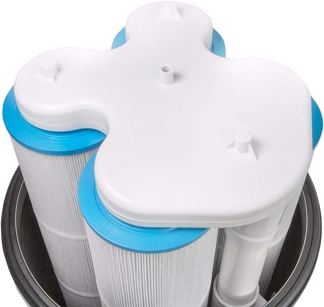 XtremepowerUS 425 sq ft Inground Pool Cartridge Filter In-Ground Swimming Pool and Spa Pool Filter System
