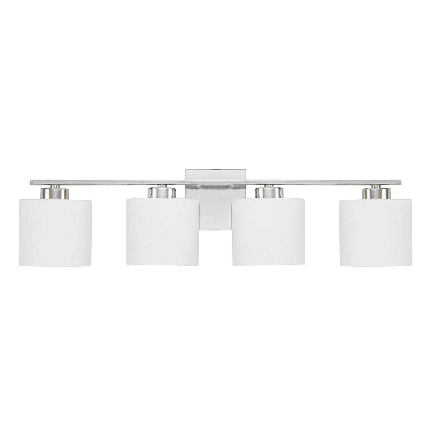 Capital Lighting 8494CH-103 - Steele 4 Light Vanity, Chrome