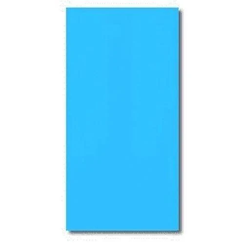 15ft x 25ft Oval 25 Mil Overlap Aboveground Pool Liner - Solid Blue