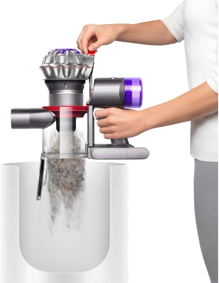 Dyson V8 Fluffy Cordless Stick Vacuum Cleaner, Red + Accessories