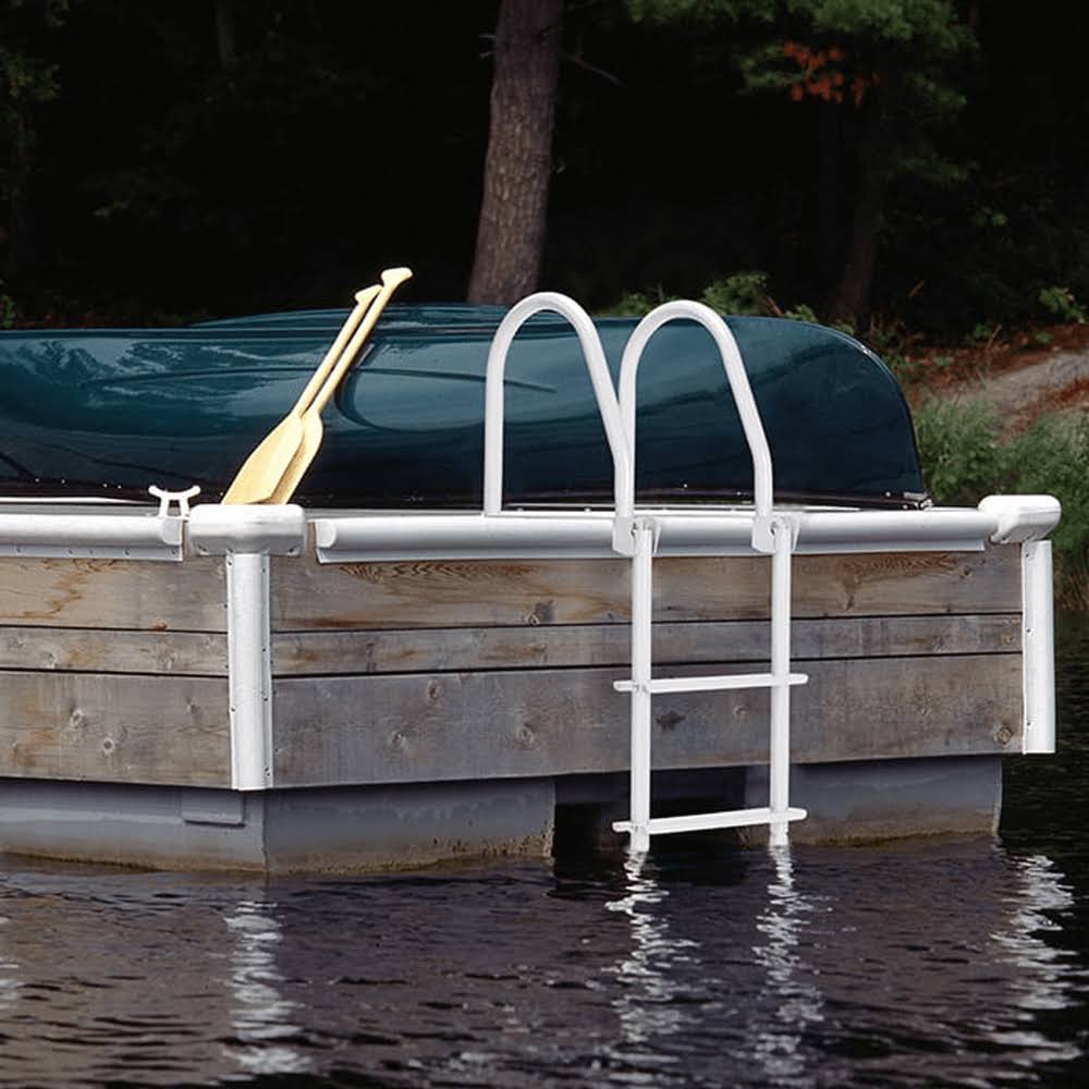 Dock Ladder 4 Step Flip Up - Dock Edge