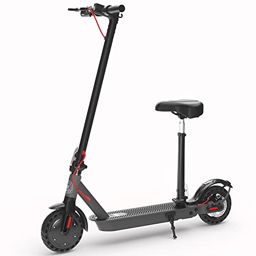 Hiboy S2 Series Electric Scooter, 8.5"-12" Tires, Up to 17-38 Miles Range, 350W/500W Powerful Motor & 19/23 MPH Portable Folding Commuting Electric Scooter for Adults with Double Braking System