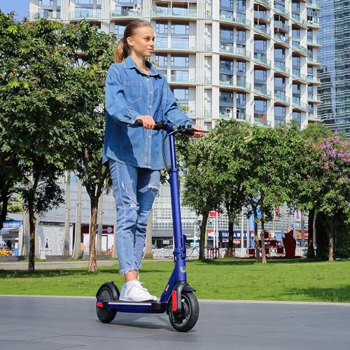 Caroma Electric Scooter, 750/500/350W Motor & 25/20 MPH Speed, Fast Adjustable Electric Scooter for Adults Max 25/20 Miles, Foldable Commuting E-Scooter w. Dual Braking System & Cruise Control