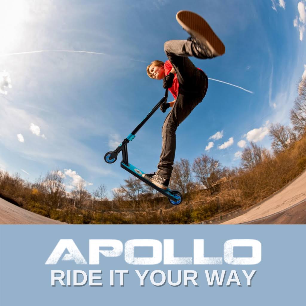 Apollo Genius Pro - Stunt/Trick Scooter - Gold