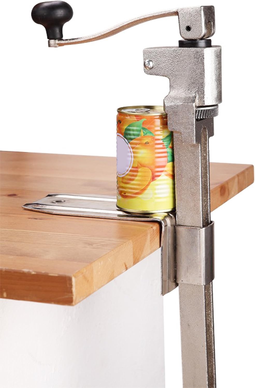 Erinaik Commercial Can Opener, 18.5” Manual Table Can Opener with Plated Steel Base, Heavy Duty for Restaurant Hotel Bar Compatible with Edlund ( Large )
