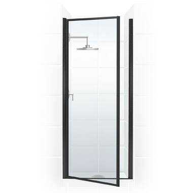 Coastal Shower Doors L29.66O-A Legend Series 28.63'' W x 64'' H Hinged Framed Shower door Size Width - Shop Hardware Tools Online Store