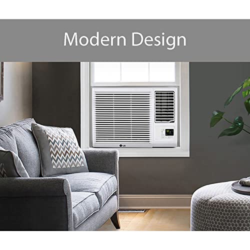 LG BTU Window Air Conditioner with Supplemental Heat