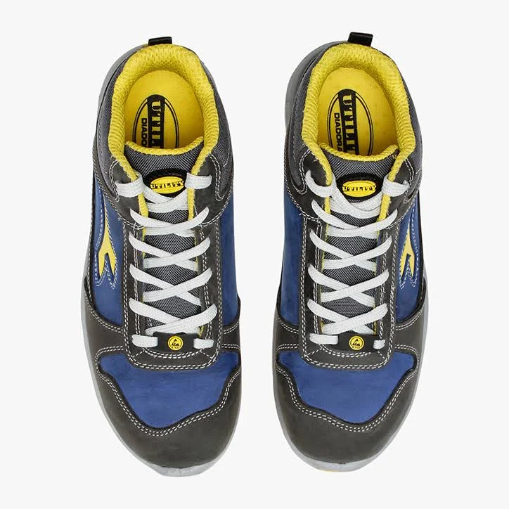 Diadora Run Mid S3 SRC ESD Gray