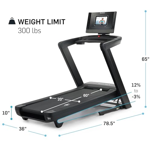 NordicTrack Commercial Series: Premium Foldable Treadmills, Incline & Decline, iFIT Membership Required to Access iFIT Content & Features