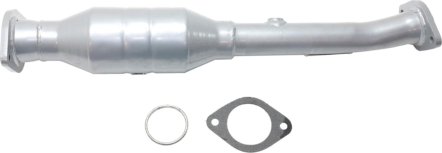 Evan Fischer Catalytic Converter Compatible with 2004-2014 Nissan Titan Rear Passenger Side
