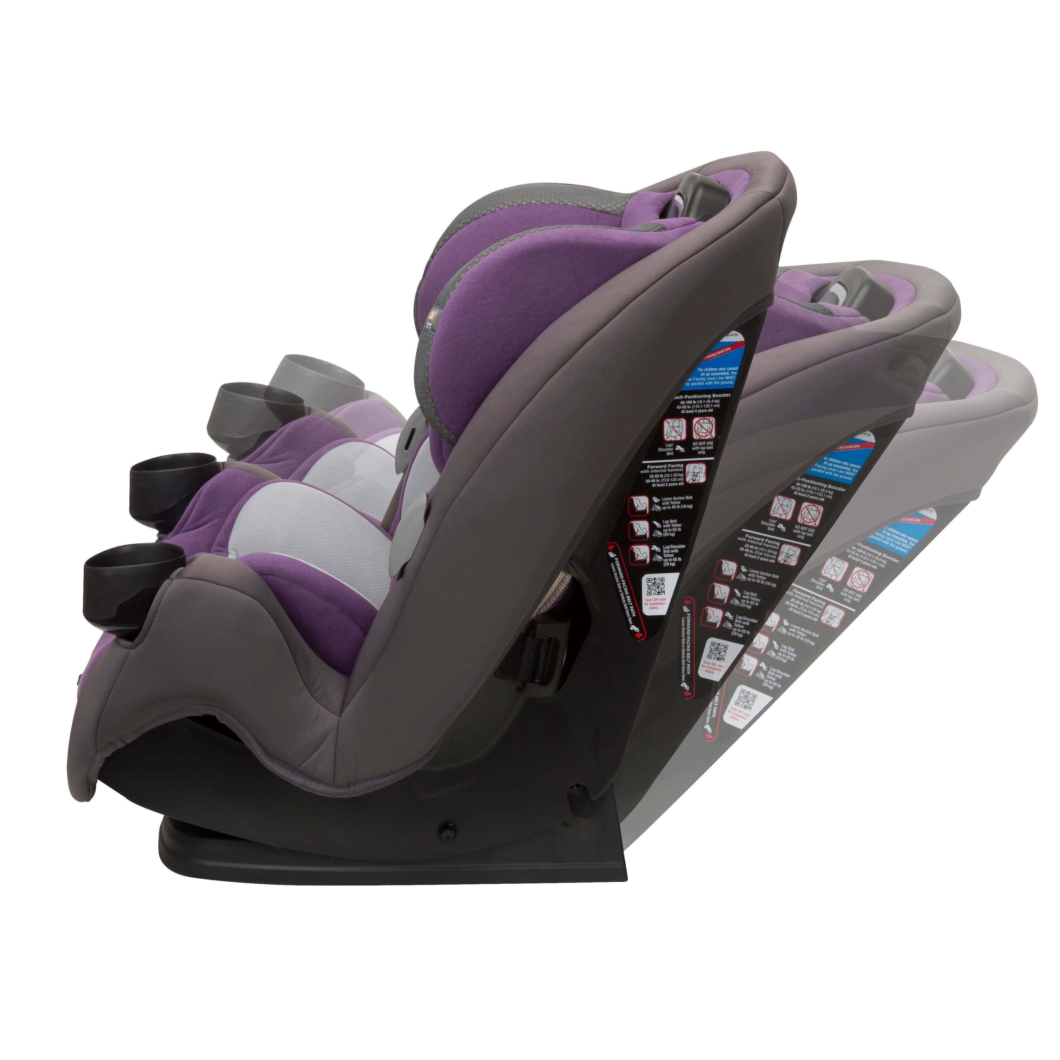 Safety 1st Grow and Go Air EX 3-in-1 Convertible Car Seat, Royal Grape