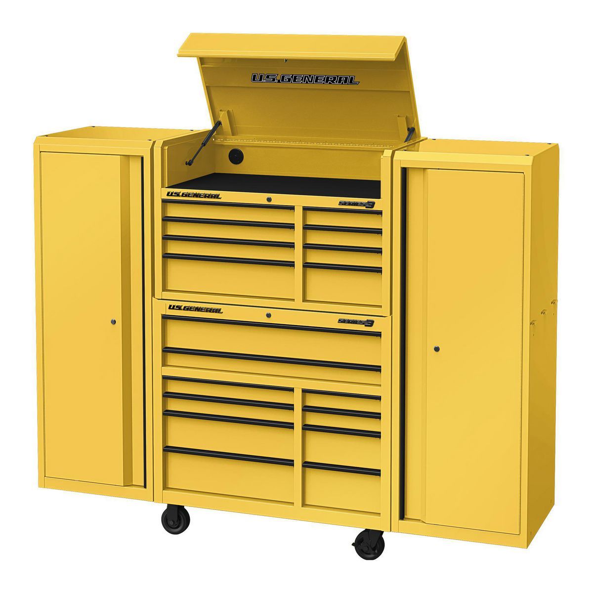 U.S. GENERAL 42 in. x 22 in. Top Chest, Series 3, Black