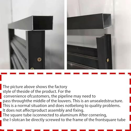 Air Conditioner Covers Aluminum Mini split cover Decorative AC Unit Cover Outdoor Air Conditioner Privacy Fence for All Weather