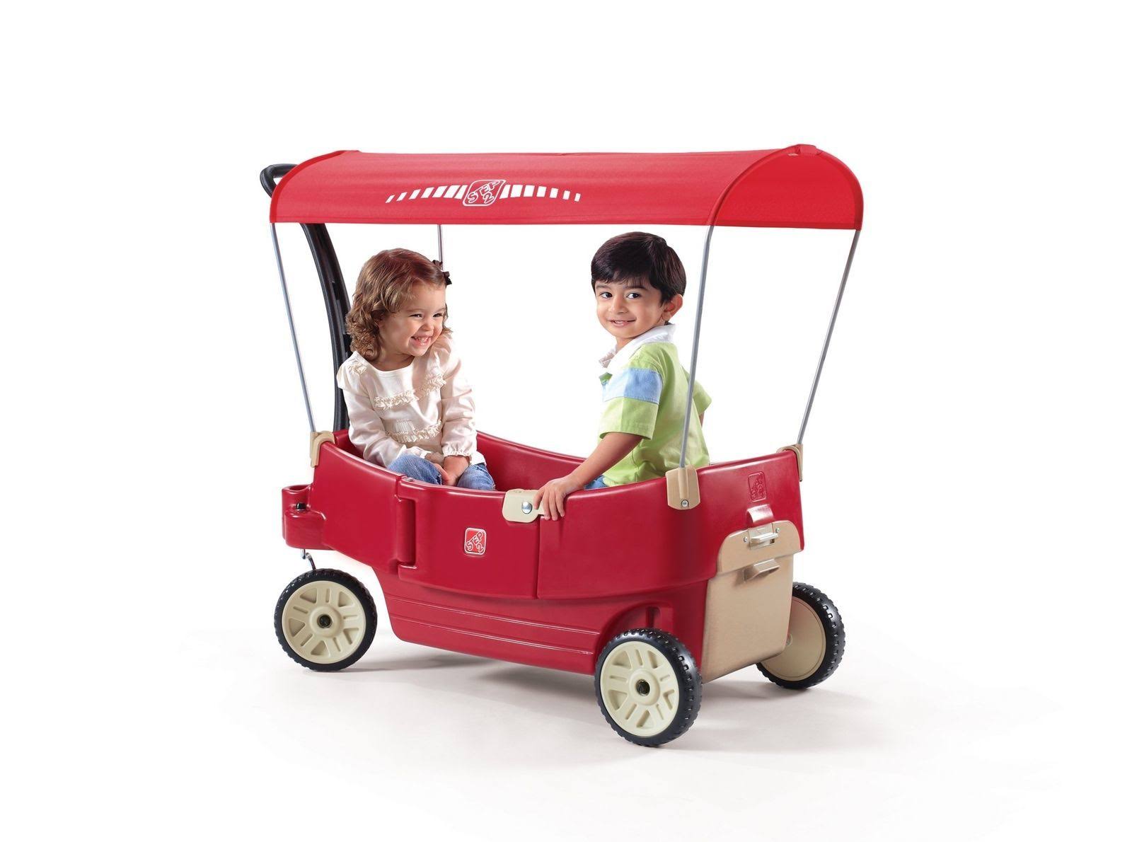 Step2 All Around Canopy Wagon Red
