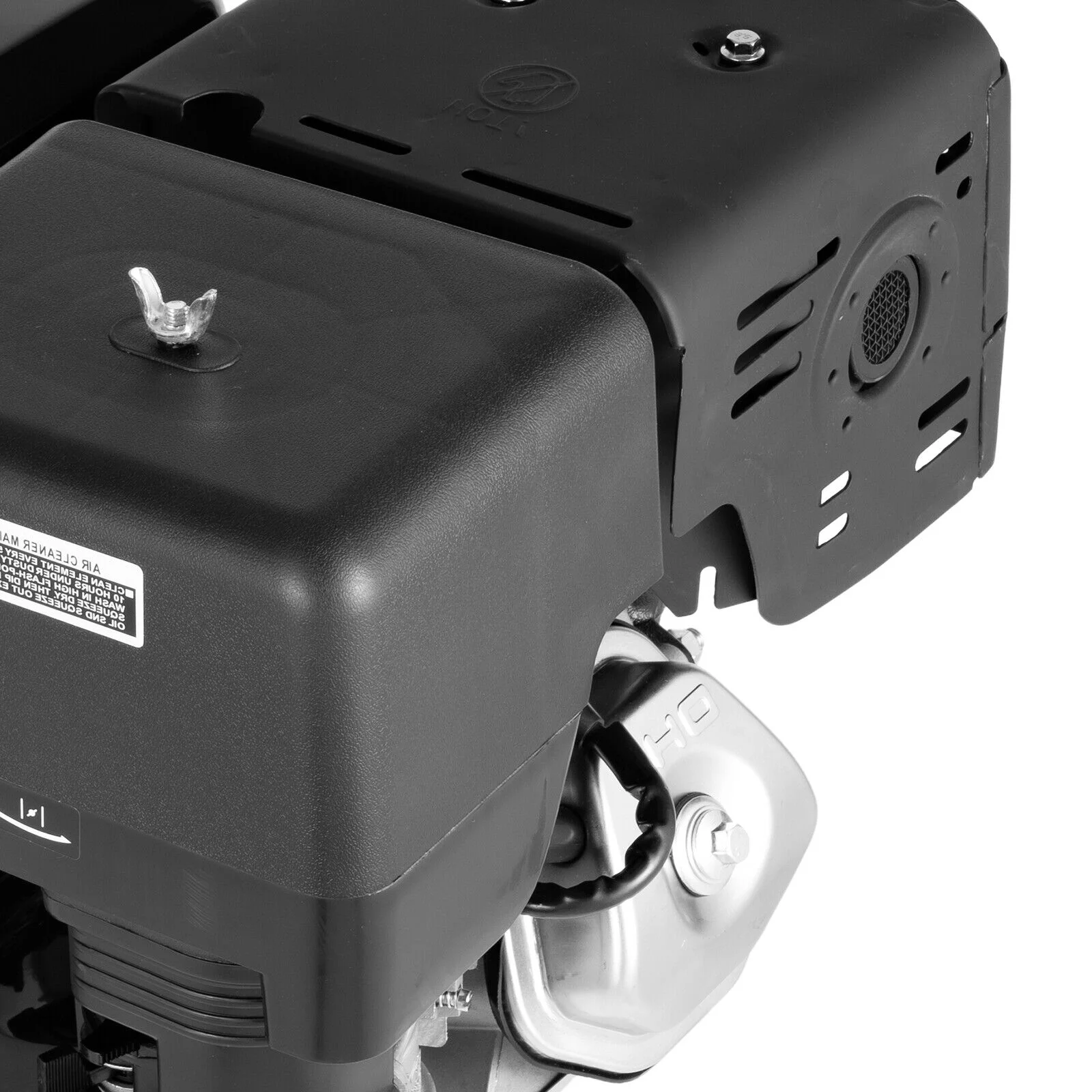 SHZICMY 15HP 4Stroke 420CC Engine OHV Inclined Gas Engine Recoil Start Go Kart Motor Red 190f
