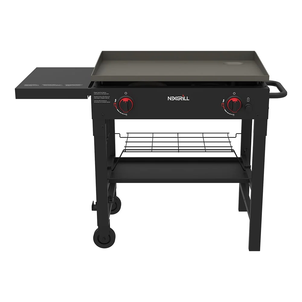 Nexgrill Daytona 3-Burner Propane Gas Griddle w/ Side Tables