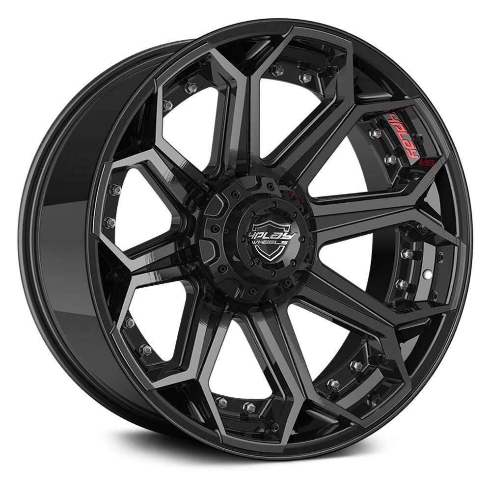 1995 Dodge Ram 4Play Brushed Black 4P80R Wheel - Avayadevconnect