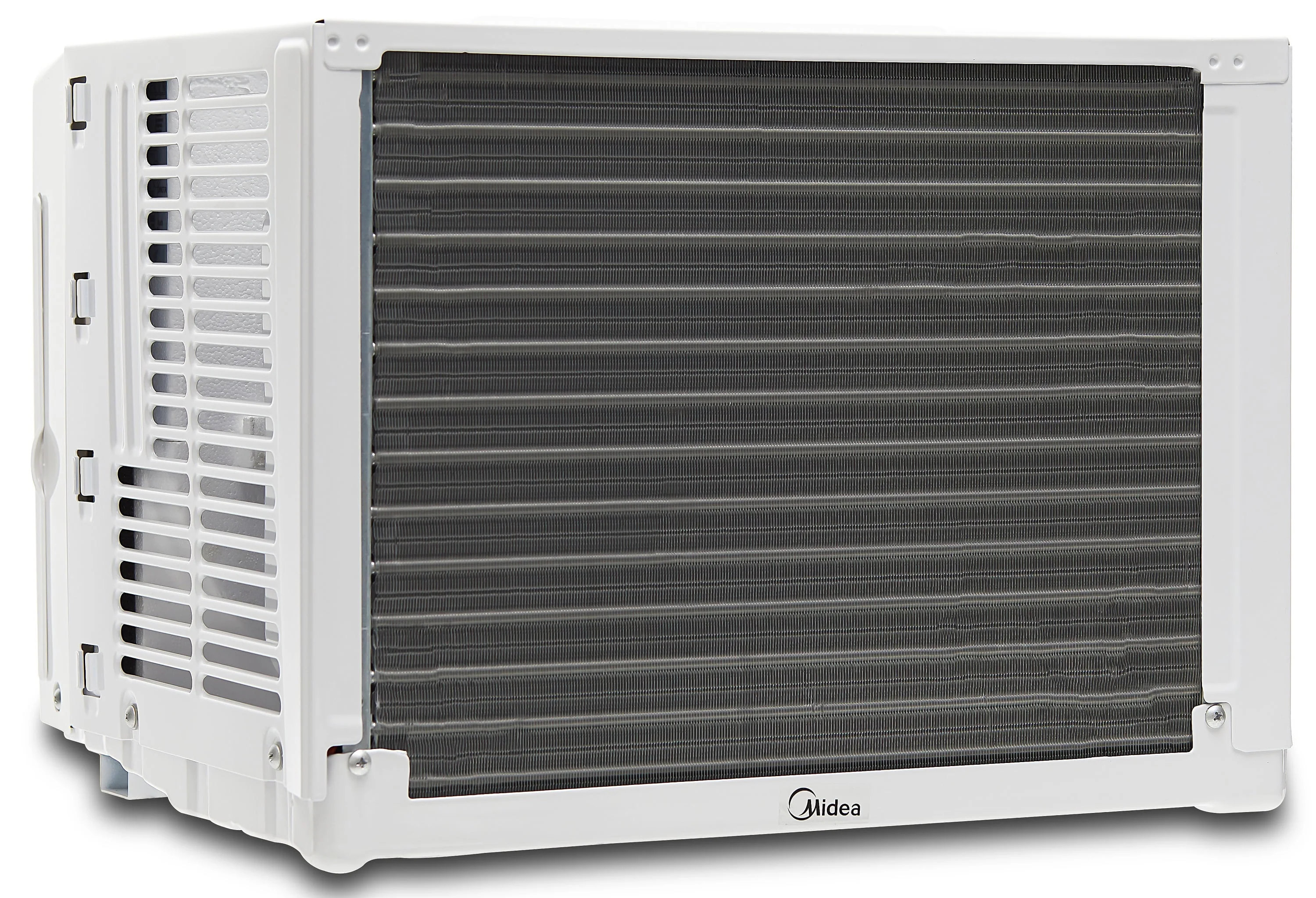 Midea 6,000 BTU 115V Window Air Conditioner with ComfortSense Remote, up to 250 sq ft Coverage Area, White, MAW06R1WWT