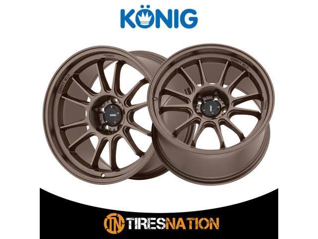 Konig Hypergram 47BZ Wheel 17x8 5x112 Bronze 45mm