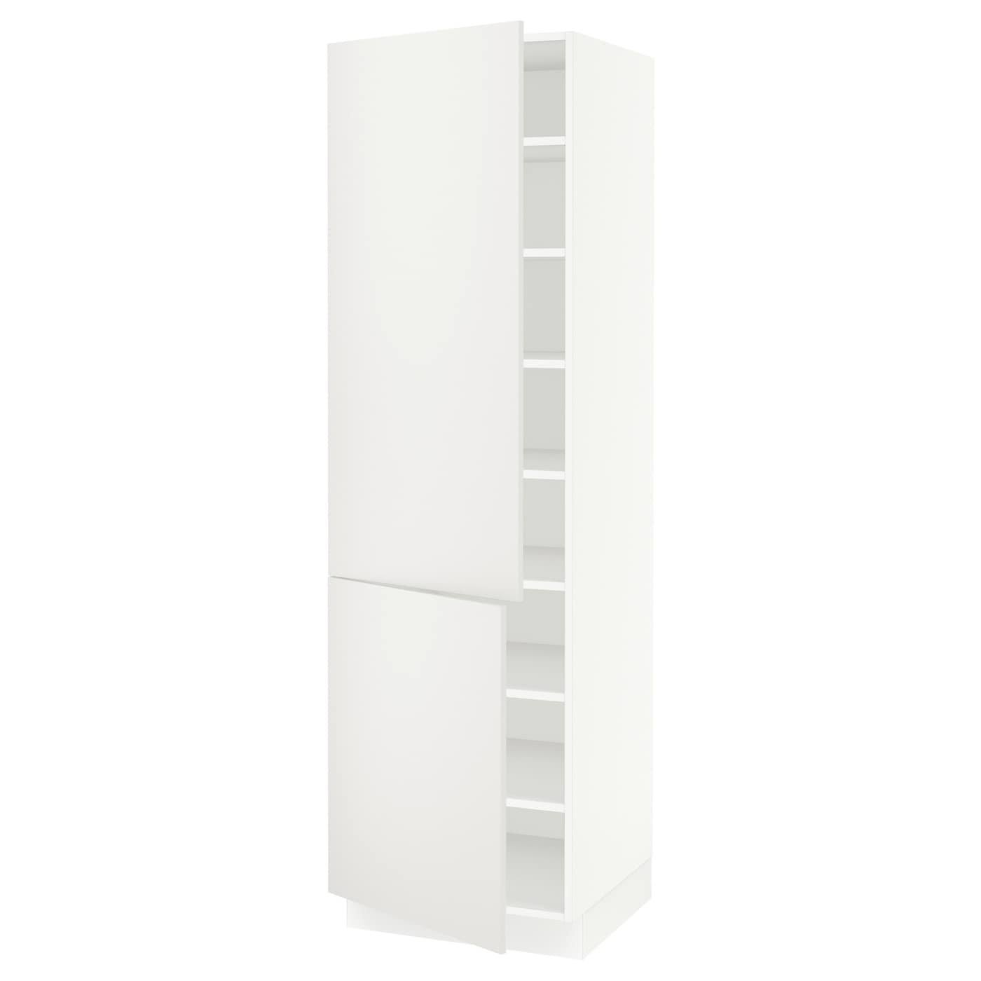 IKEA - SEKTION High Cabinet with shelves/2 Doors, white/H?ggeby White, 24x24x80