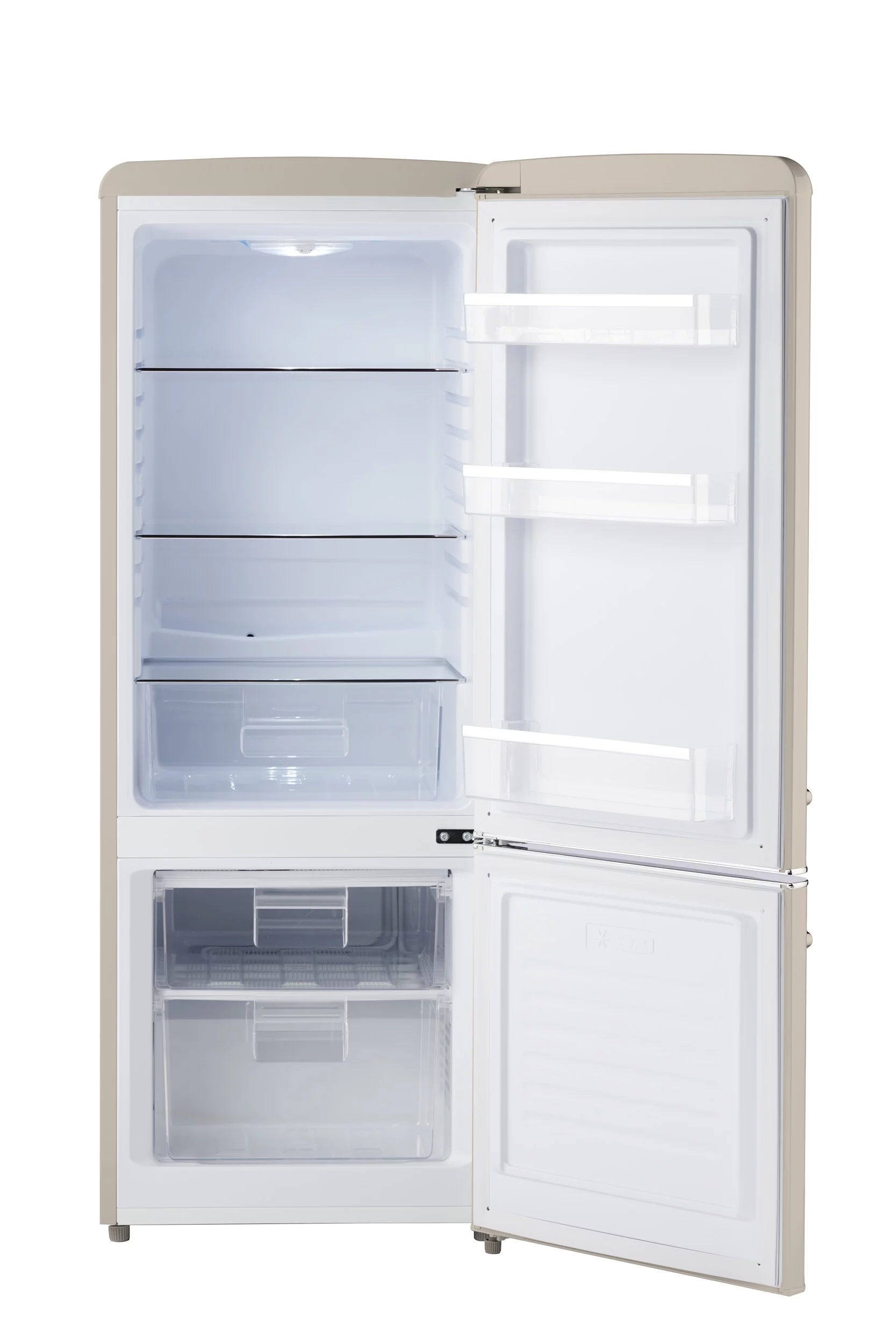 iio 7 cu. ft. Retro refrigerator with bottom freezer