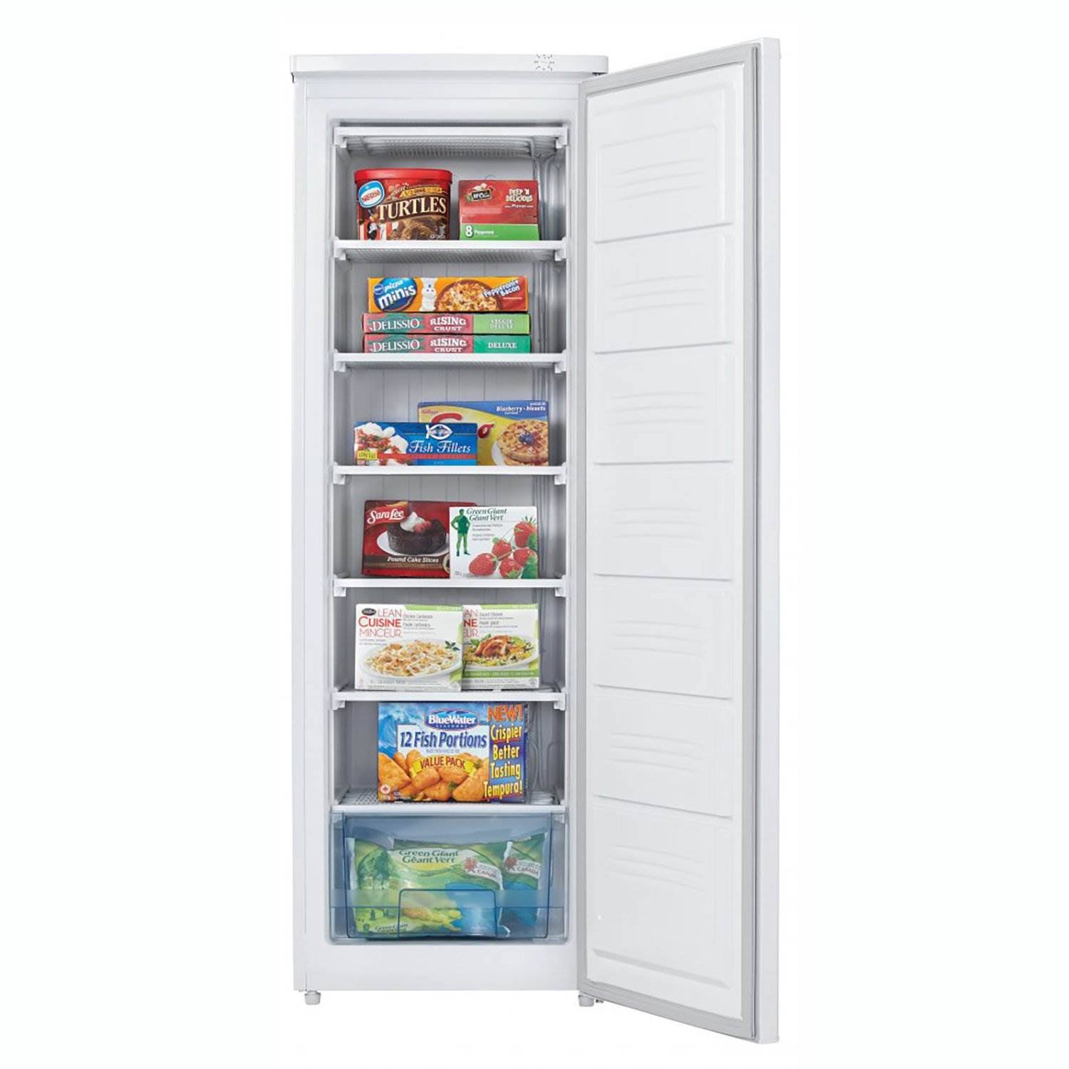 Danby 7.1 Cu. ft. Upright Freezer DUFM071A1WDB, White