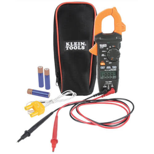Klein Tools CL220 Clamp Meter for AC with Temp - Megean