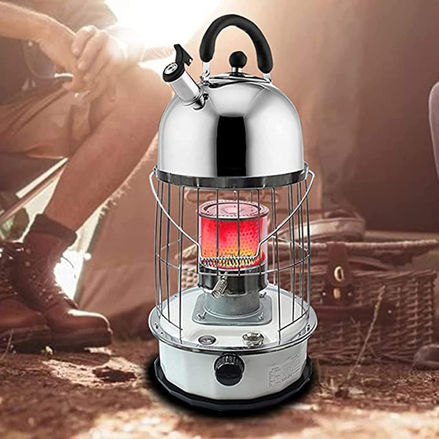 SLLINGLUO Portable Kerosene Heaters, Kerosene Heater Stove for Home and Camping and Fishing, Indoor and Outdoor,  (10000BTU, 6L)