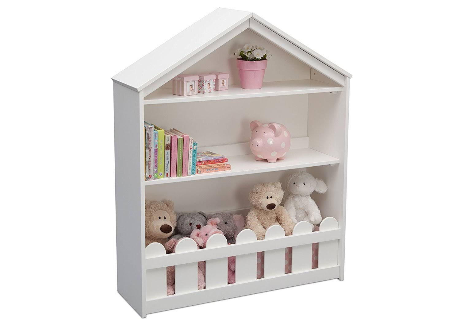 Serta Happy Home Storage 45x22 Bookcase, Bianca