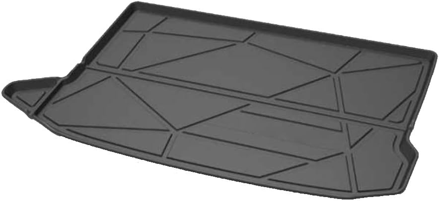 Cqlights Kona Cargo Liner for Hyundai Kona 2018 2019 2020 2021 Trunk Liner Tray Heavy Duty Rubber Rear Cargo Area Mat Waterproof Protector Floor Mat Black