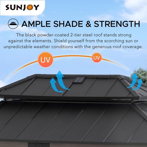 Sunjoy Wooden Grill Gazebo